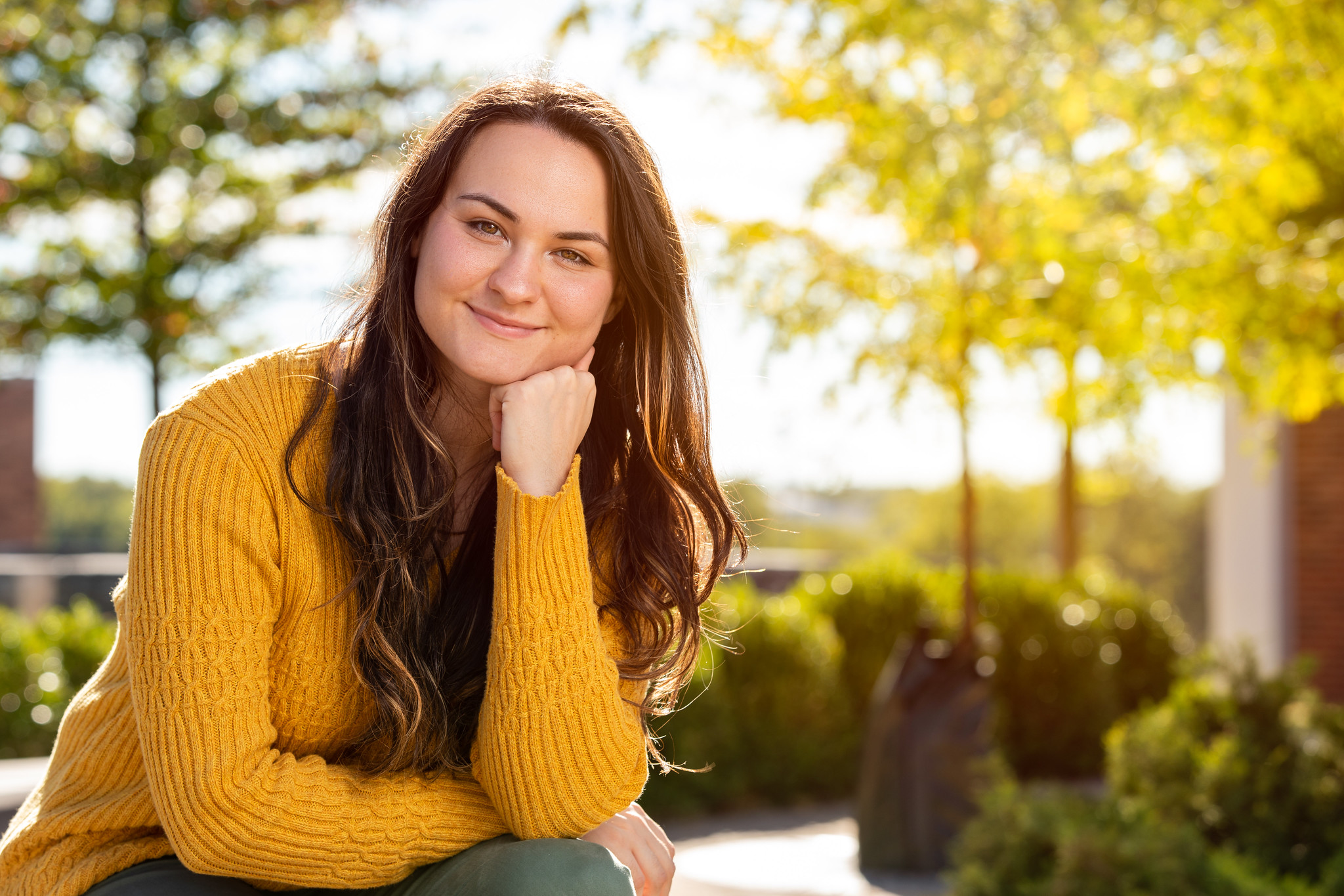 Student on Campus