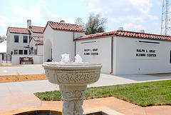 alumni fountain