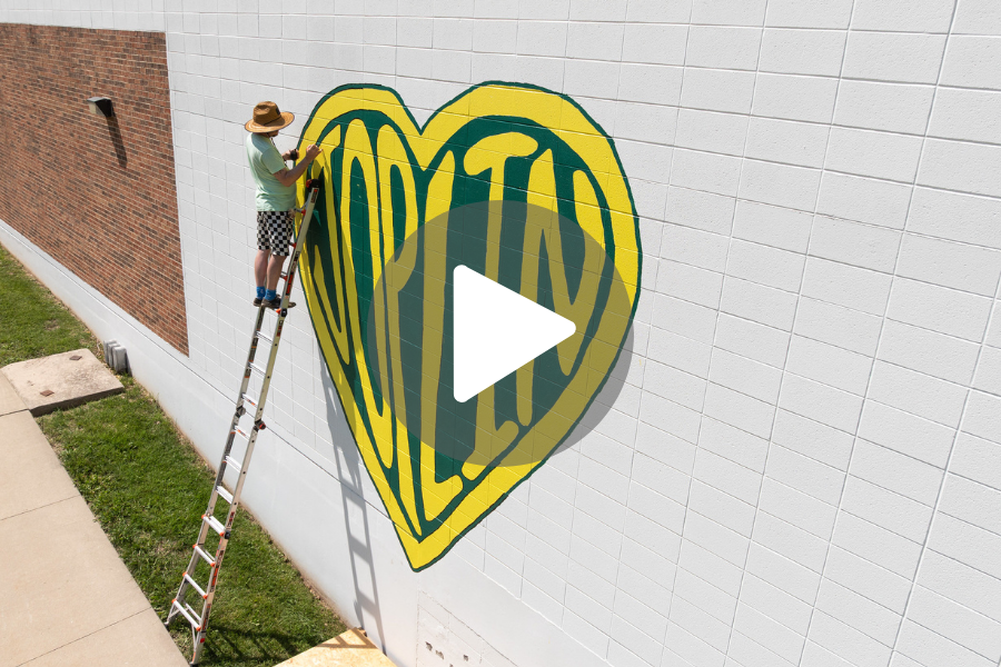 Heart Mural