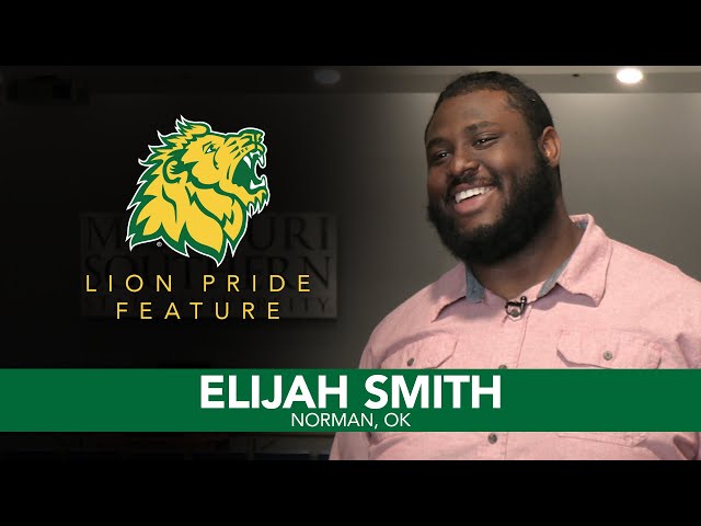 MSSU Lion Pride Feature: Elijah Smith