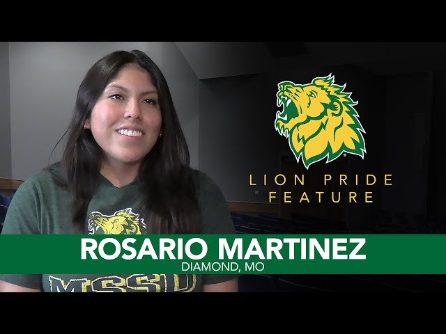 MSSU Lion Pride Feature: Rosario Martinez