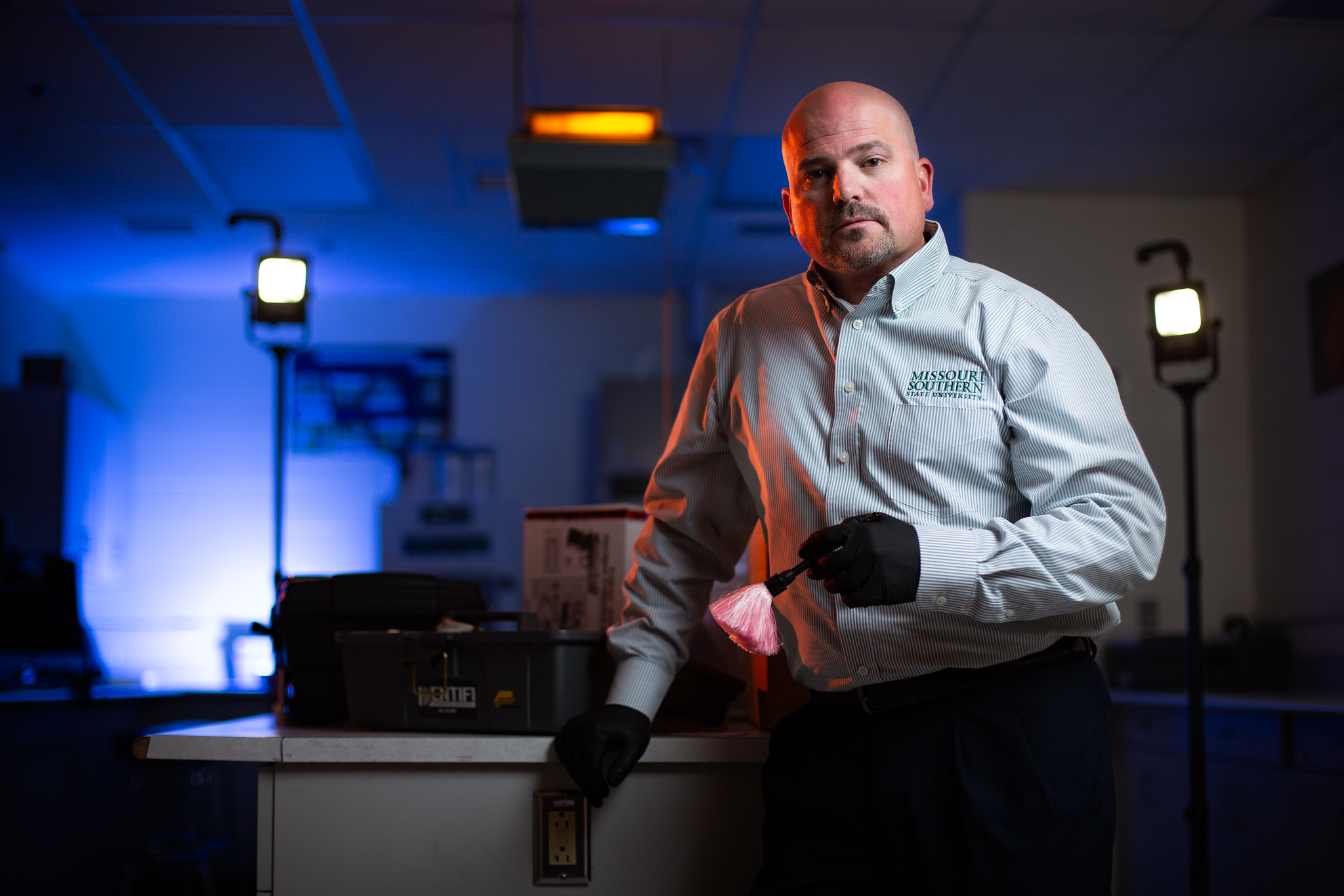 MSSU forensic science faculty 