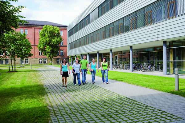Students at  Ansbach University of Applied Sciences
