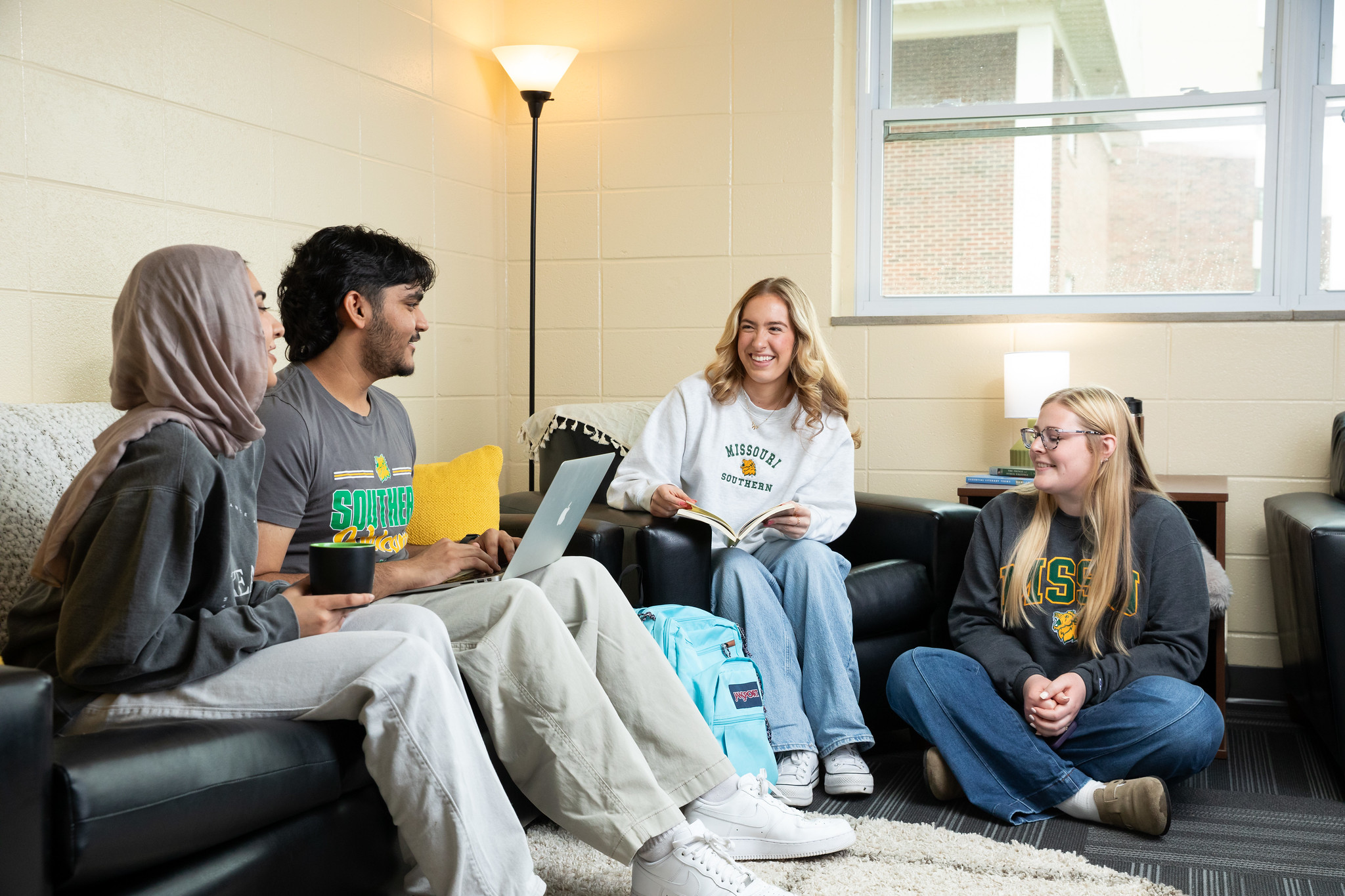 students with faculty