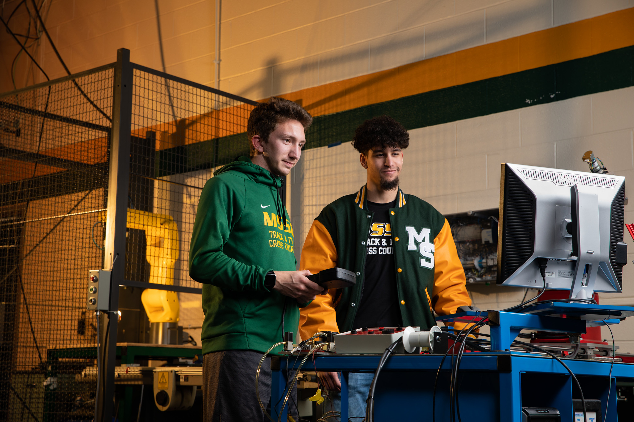 students at computer 