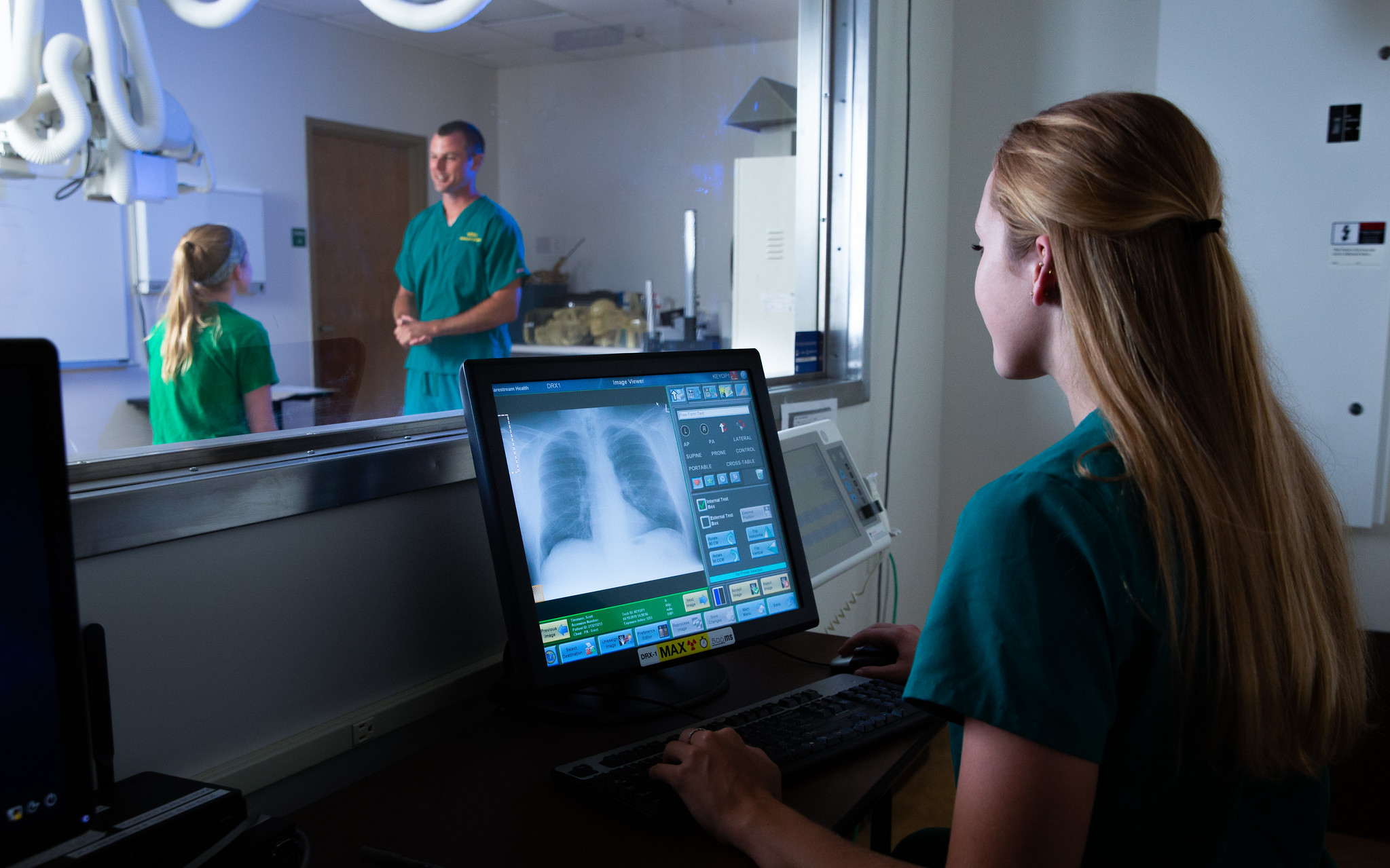 MSSU students studying radiologic technology 