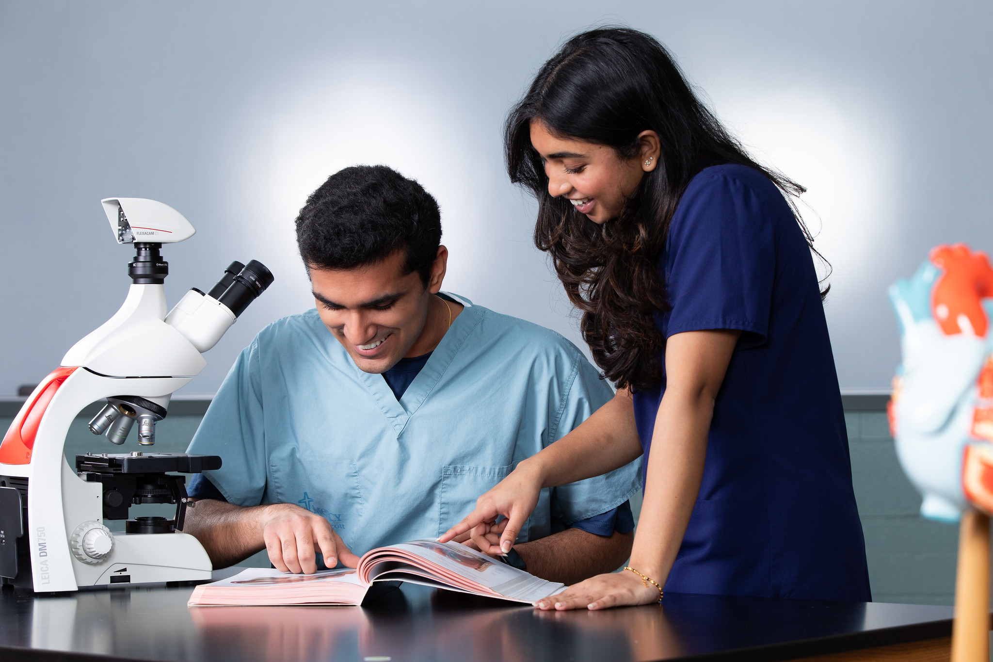 biology students at MSSU