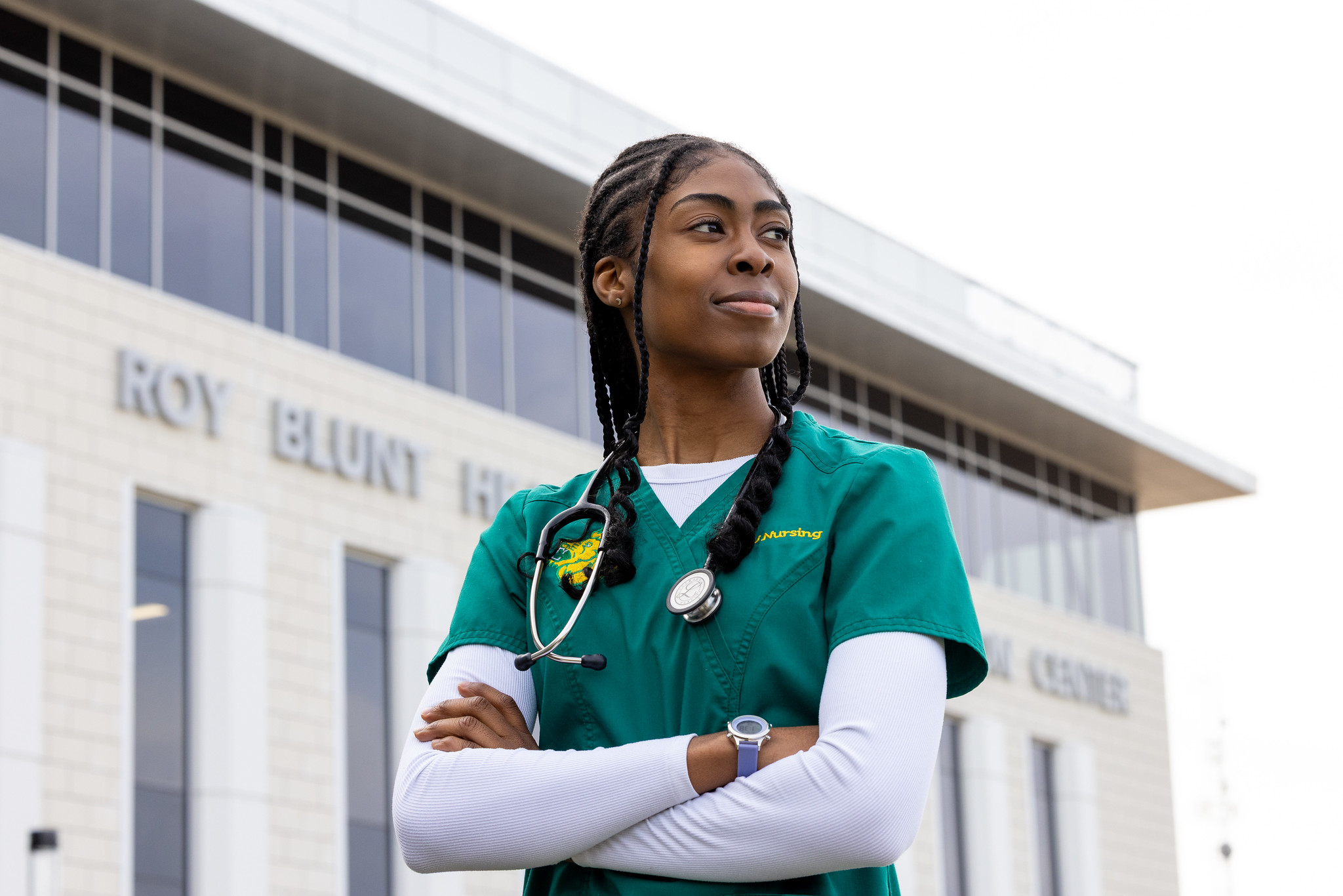 MSSU Nursing student