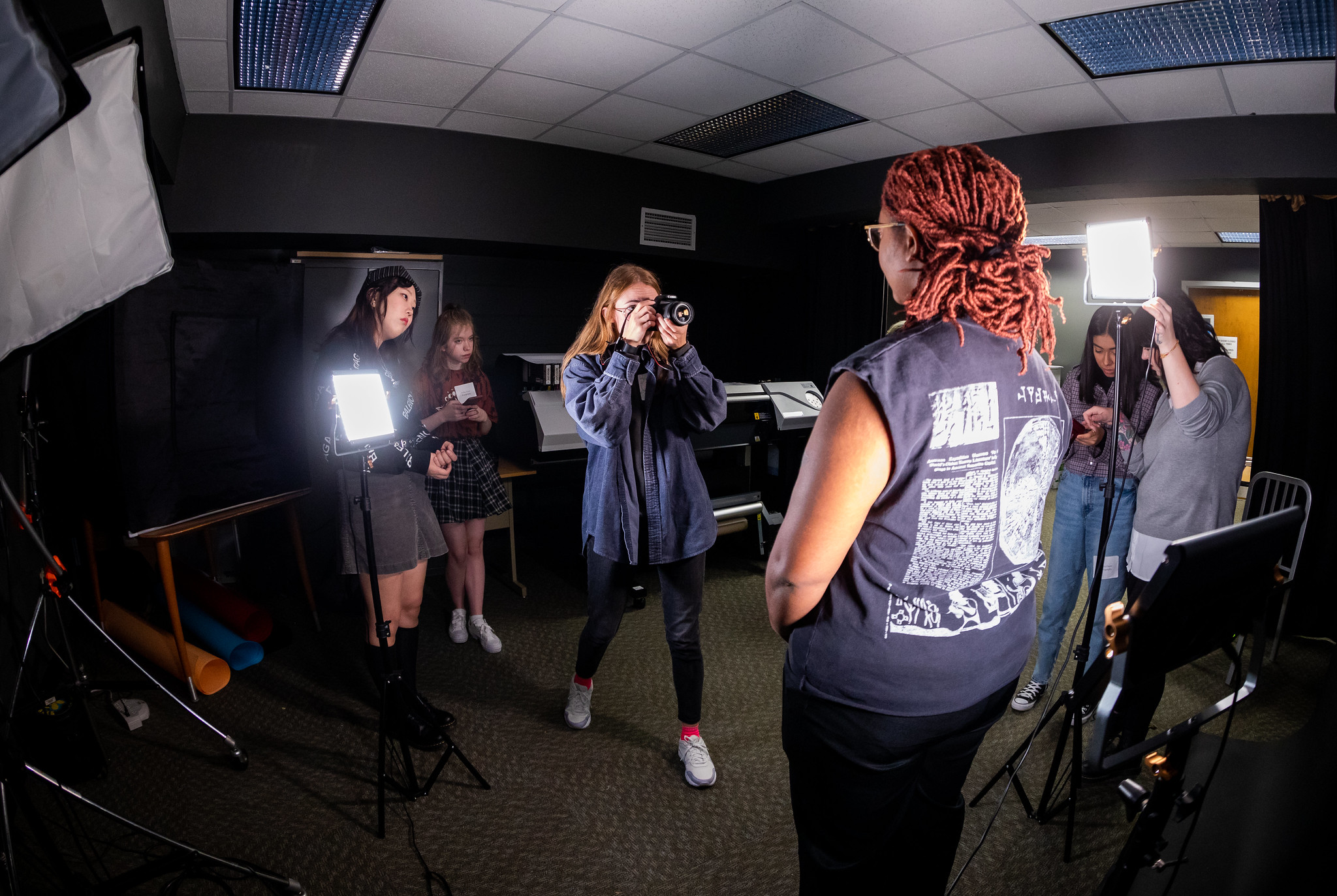 student at MSSU's Discovery Day