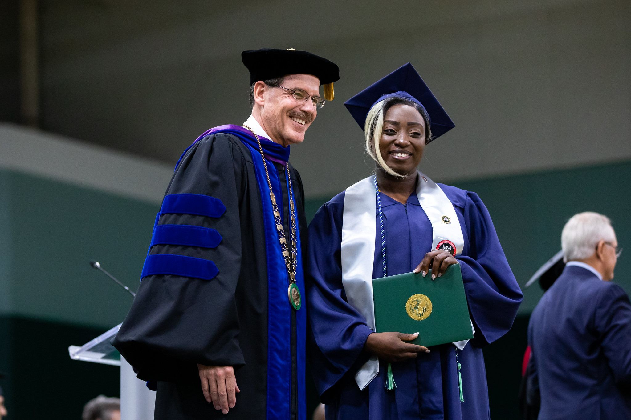 FORMER HAITI DOCTOR VANESSA LOUIS-JEUNE DOLCE GRADUATES FROM MSSU