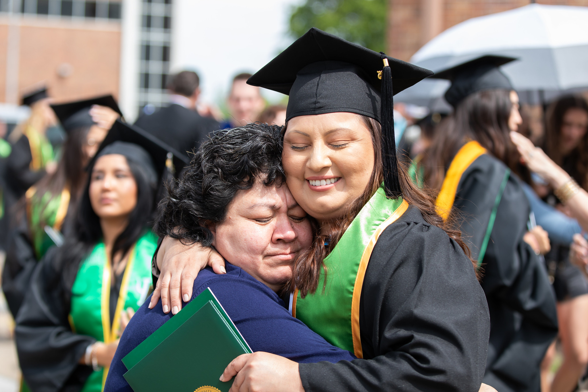 student graduating