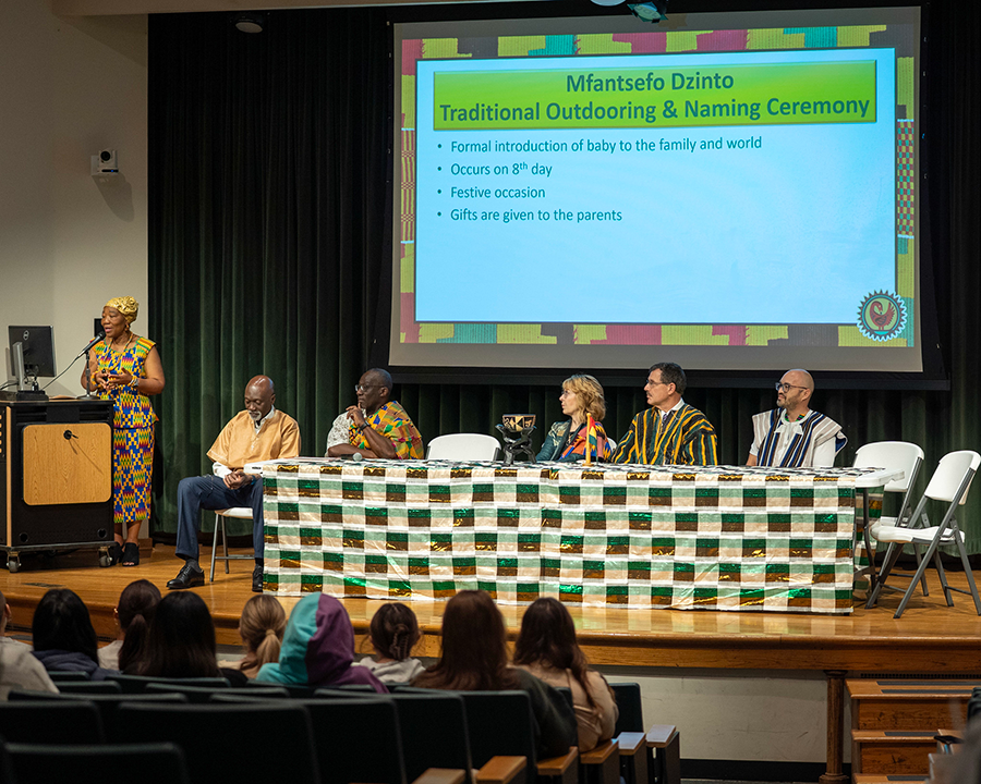Experience of Ghanaian Culture Comes Alive at MSSU’s Fante Baby Outdooring and Naming Ceremony — “Mfantse Dzinto”