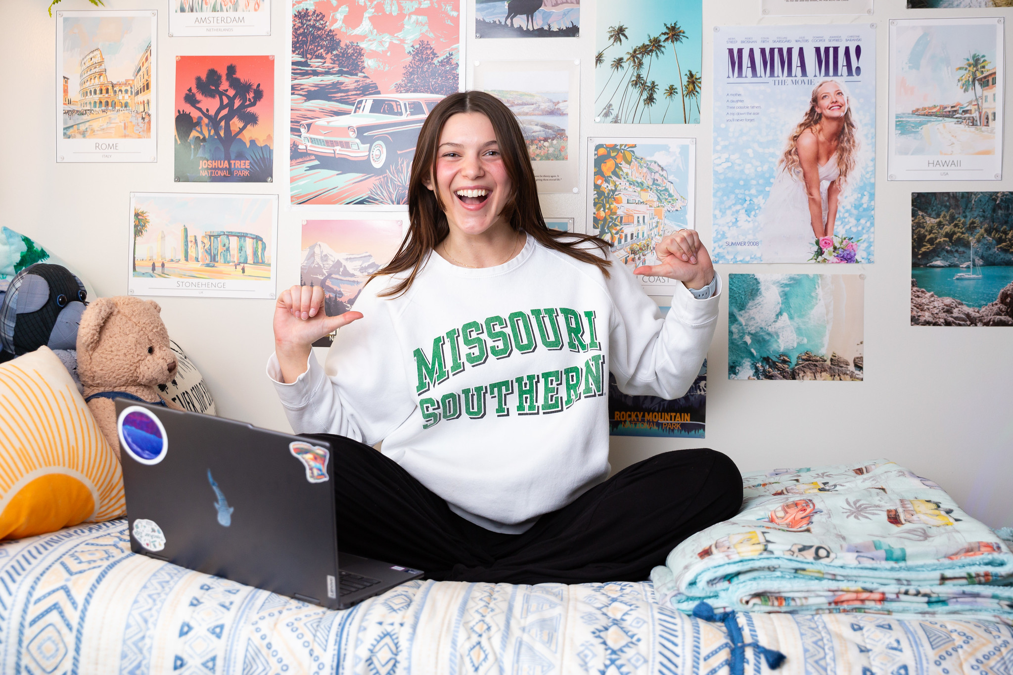 MSSU student at Lion Village dorm