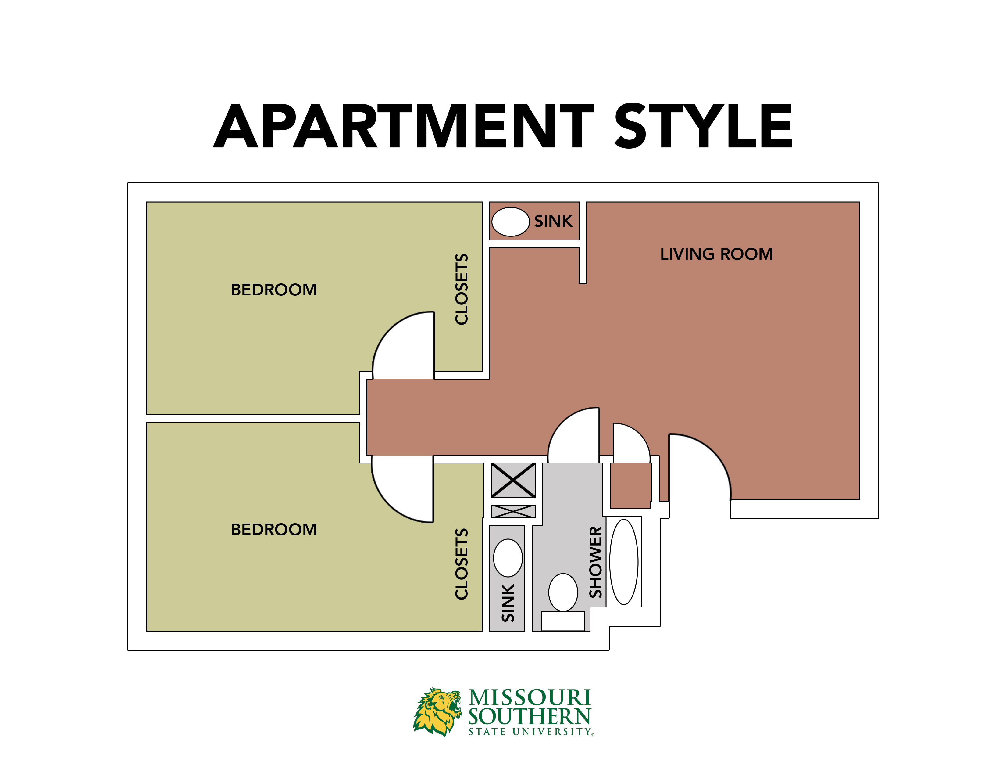 MSSU apartment layout  