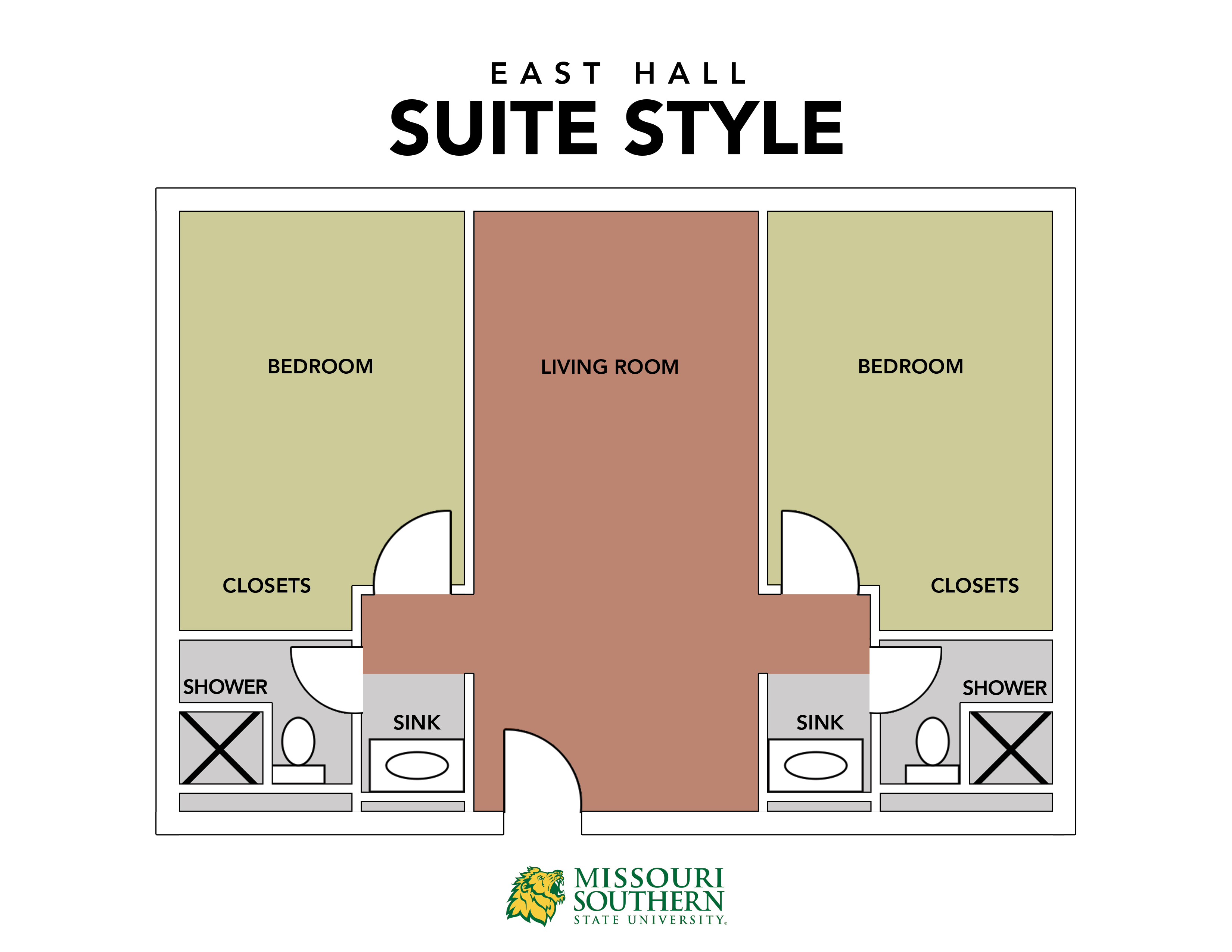 East Hall map 