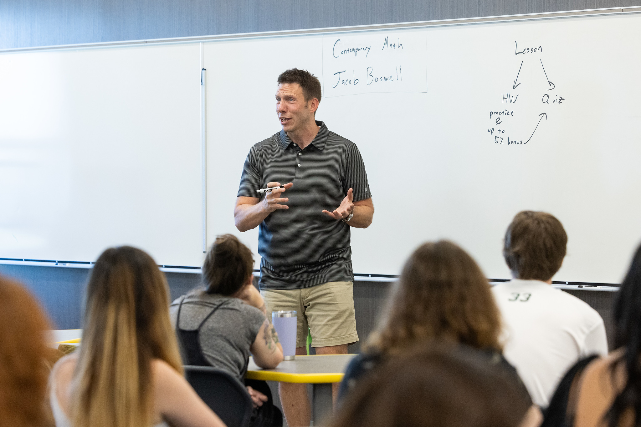 MSSU faculty member teaching 