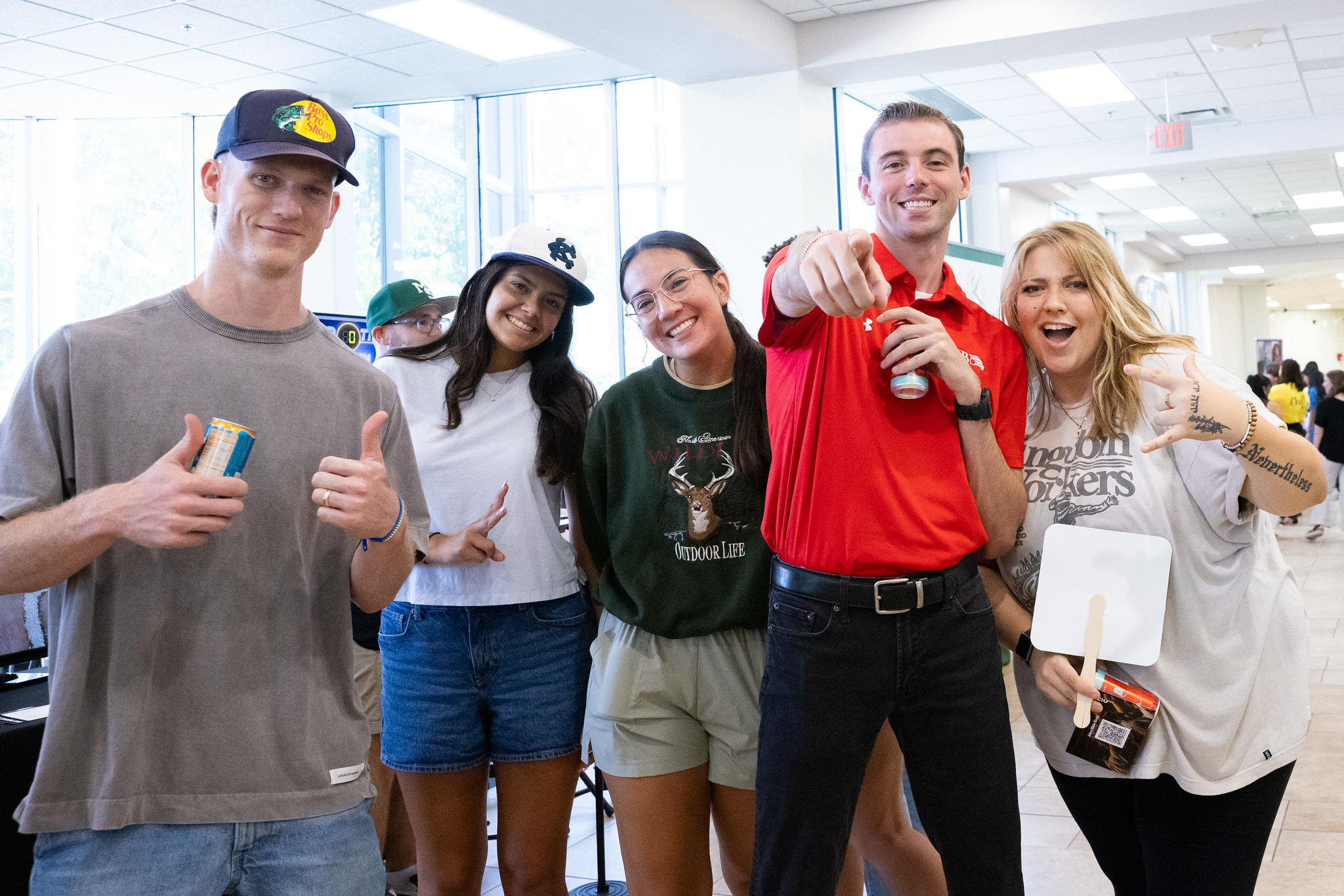 students with guest employers at community day 